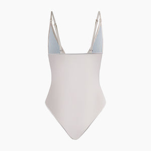 #Studio Motif - Riviera Stripe#Studio Luxe - Alabaster