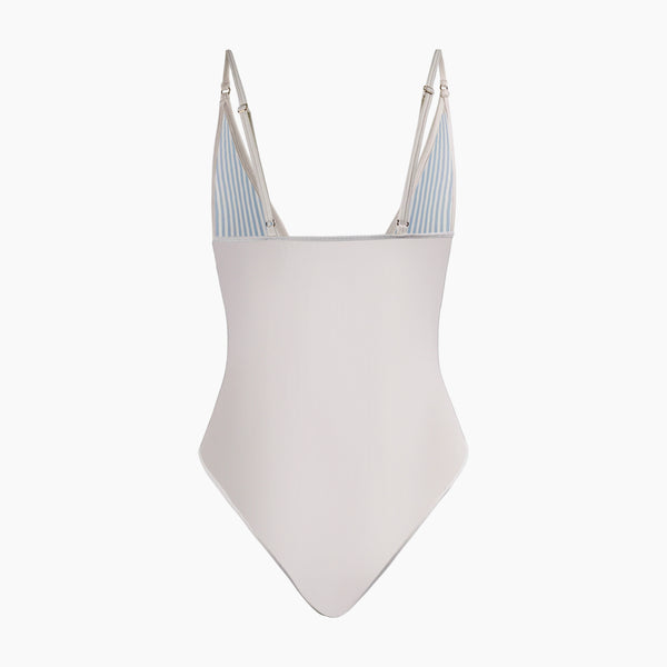 #Studio Motif - Riviera Stripe#Studio Luxe - Alabaster