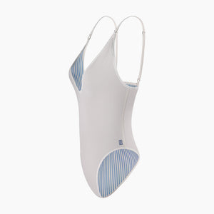 #Studio Motif - Riviera Stripe#Studio Luxe - Alabaster