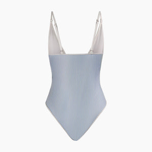 #Studio Motif - Riviera Stripe#Studio Luxe - Alabaster