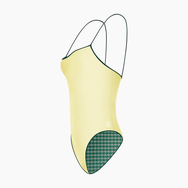 #Studio Motif - Mint Gingham#Studio Luxe - Limoncello