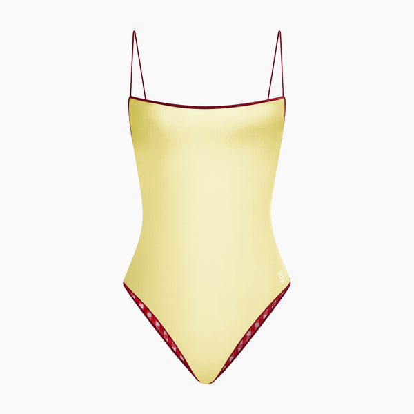 #Studio Motif - Red Gingham#Studio Luxe - Limoncello