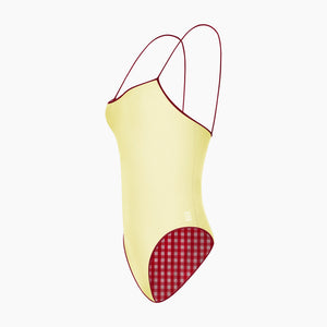 #Studio Motif - Red Gingham#Studio Luxe - Limoncello
