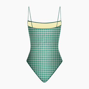#Studio Motif - Mint Gingham#Studio Luxe - Limoncello