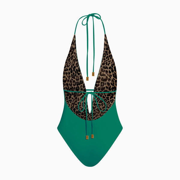 #Studio Luxe - Emerald#Studio Motif - Leopard