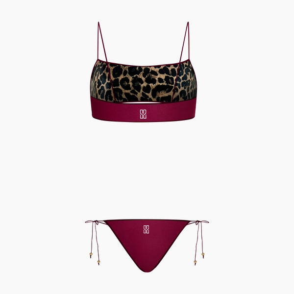 #Studio Motif - Leopard#Studio Luxe - Garnet