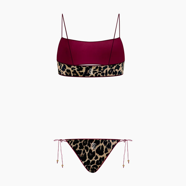 #Studio Motif - Leopard#Studio Luxe - Garnet