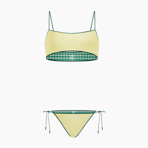 #Studio Motif - Mint Gingham#Studio Luxe - Limoncello