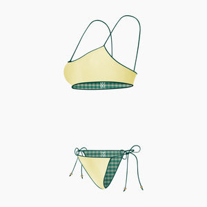 #Studio Motif - Mint Gingham#Studio Luxe - Limoncello