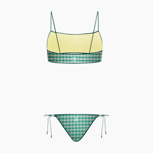 #Studio Motif - Mint Gingham#Studio Luxe - Limoncello