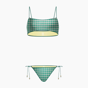 #Studio Motif - Mint Gingham#Studio Luxe - Limoncello