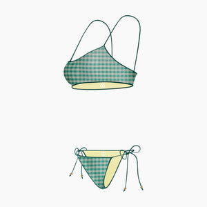 #Studio Motif - Mint Gingham#Studio Luxe - Limoncello
