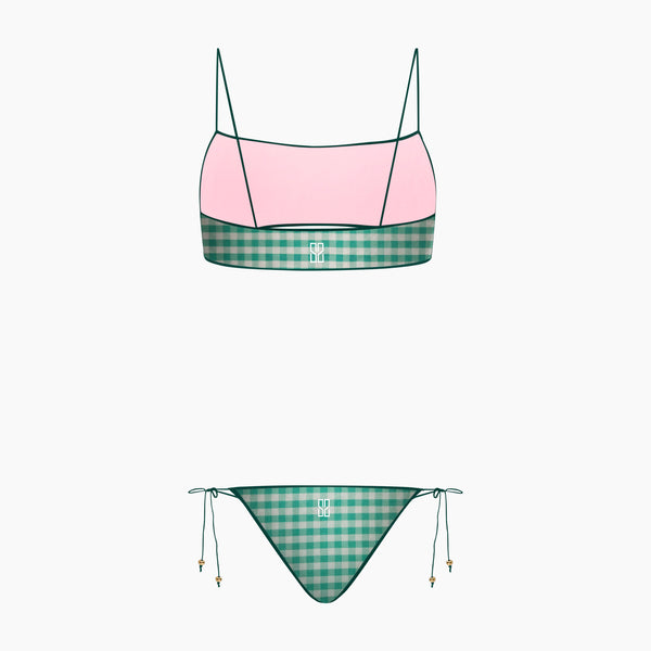 #Studio Motif - Mint Gingham#Studio Luxe - Rosé