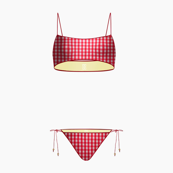 #Studio Motif - Red Gingham#Studio Luxe - Limoncello