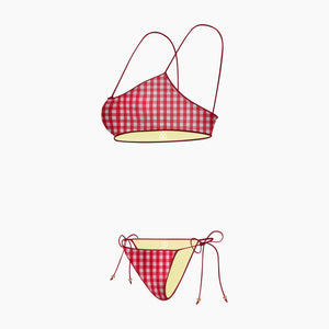 #Studio Motif - Red Gingham#Studio Luxe - Limoncello