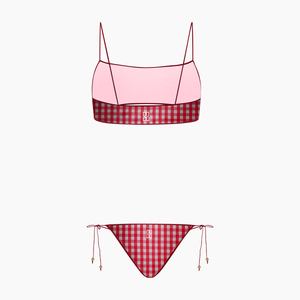 #Studio Motif - Red Gingham#Studio Luxe - Rosé